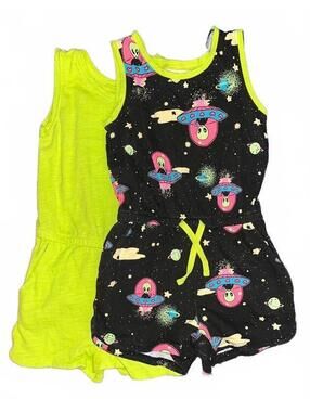 2 pack Spotted Zebra 4T rompers